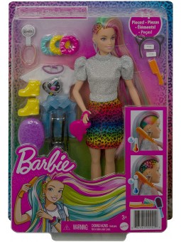 F-BARBIE LEOPARD RAINBOW...