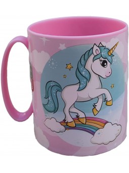 PAP-UNICORNO TAZZA 350ML ROSA