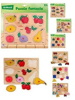 LEGNO-PUZZLE FANTASIA CON...