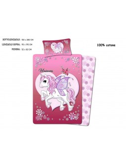 ARR-LENZUOLA UNICORNO...