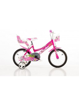 BICI 14 HAPPY FUXIA FARFALLA