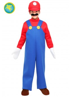 COSTUME SUPER MARIO 6-7ANNI...