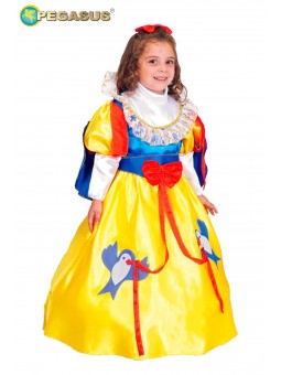 COSTUME BIANCANEVE 3-4ANNI C23