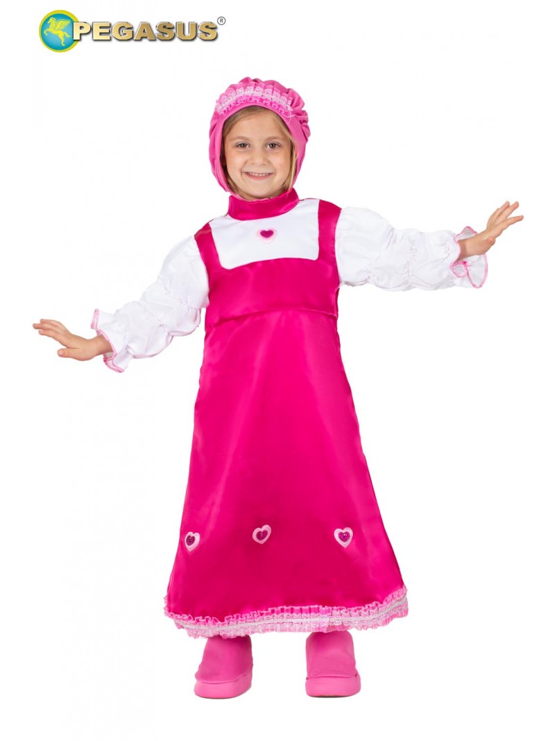 Vestito masha 3 anni clearance