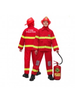 COSTUME POMPIERE 5-6ANNI C25