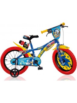 BICI 16 SONIC AZZURRO GIALLO (-SCONTO 10%)
