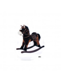 DONDOLO CAVALLO MARRONE CON...