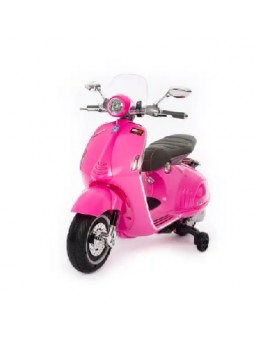 EL-MOTO VESPA ROSA 12V...