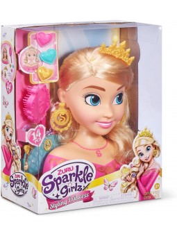 F-TRUCCHI:TESTA SPARKLE GIRLZ STYLING PRINCESS 14PZ