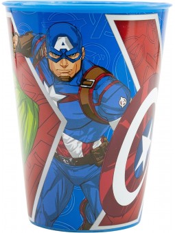 PAP-AVENGERS BICCHIERE AZZURRO