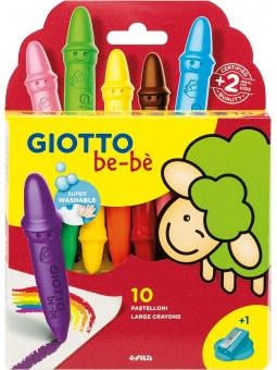 SC-COLORI CERA GIOTTO X10 BEBE