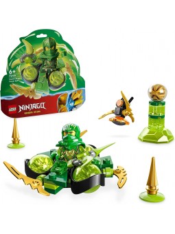 COS-LEGO NINJAGO DRAGON'S RISING LLOYD'S DRAGON POWER SPIN - SPIN POWER DRAGON DI LLOYD