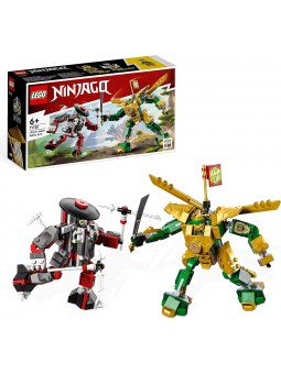COS-LEGO NINJAGO LLOYD'S MECH BATTLE EVO - BATTAGLIA DI LLOYD EVOLUTION
