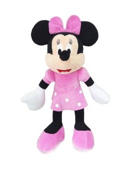 PEL.MINNIE 15CM VESTITO FUXIA