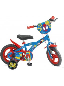 BICI 12 SPIDEY AZZURRO...