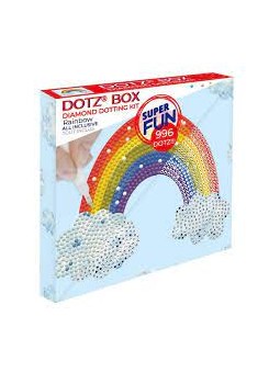 CR-DIAMOND DOTZ BOX RAINBOW...