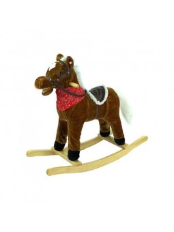 DONDOLO CAVALLO MARRONE CON...