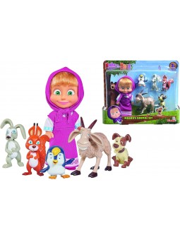 X-MASHA E L'ORSO 12CM CON 5...