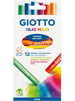 SC-COLORI OLIO MAXI GIOTTO X12
