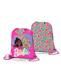 B-BARBIE SACCA CUORI FUXIA