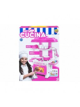 CUCINA MINI SET ROSA CON...