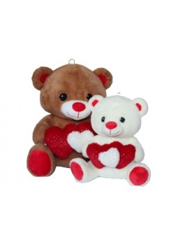 PEL.ORSO 100CM BIANCO CON 3...