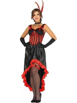 COSTUME ADULTO:CAN CAN TG.M...