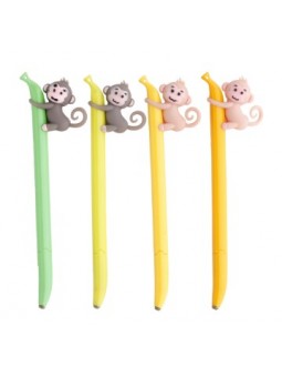 SC-PENNA BANANA CON SCIMMIA