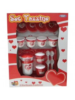 CUC-SET TAZZINE CUORE