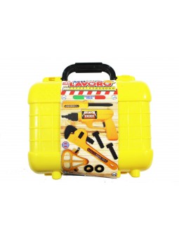 1M-VALIGETTA SET LAVORO ROSSA