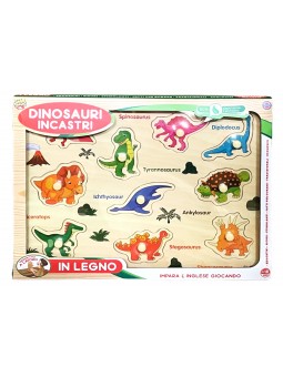 LEGNO-GEPPETTO DINOSAURI...