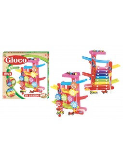 LEGNO-GEPPETTO GIOCO PISTA...
