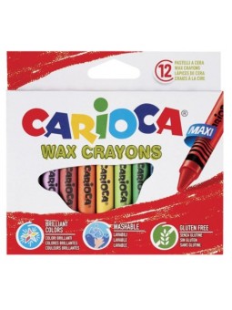 SC-COLORI CERA CARIOCA X12...