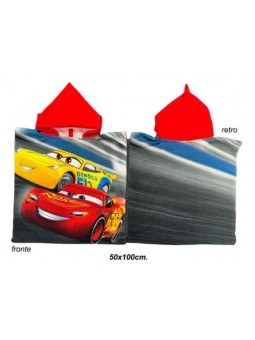 MARE-PONCHO CARS MICROFIBRA