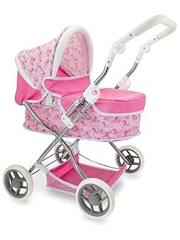 F-CARROZZINA BABY TEO ROSA...