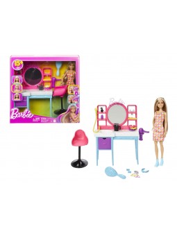 F-BARBIE SALONE DI BELLEZZA...