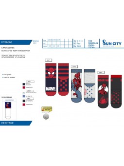 AI-CALZINI SPIDERMAN...