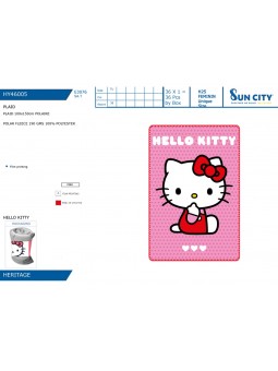 AI-PLAID HELLO KITTY ROSA...