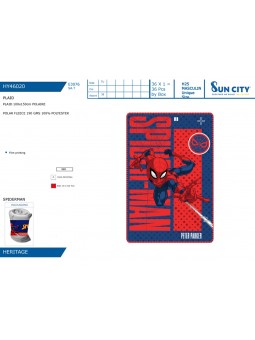 AI-PLAID SPIDERMAN 100X150...