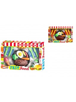 CUC-FAST FOOD CON PIATTI E...