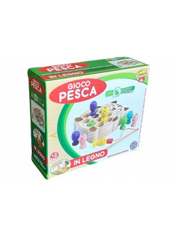 LEGNO-GEPPETTO GIOCO PESCA...