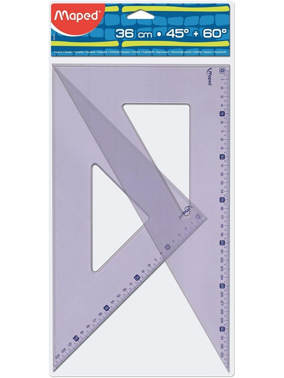 SC-SQUADRE COPPIA 36CM/60°...