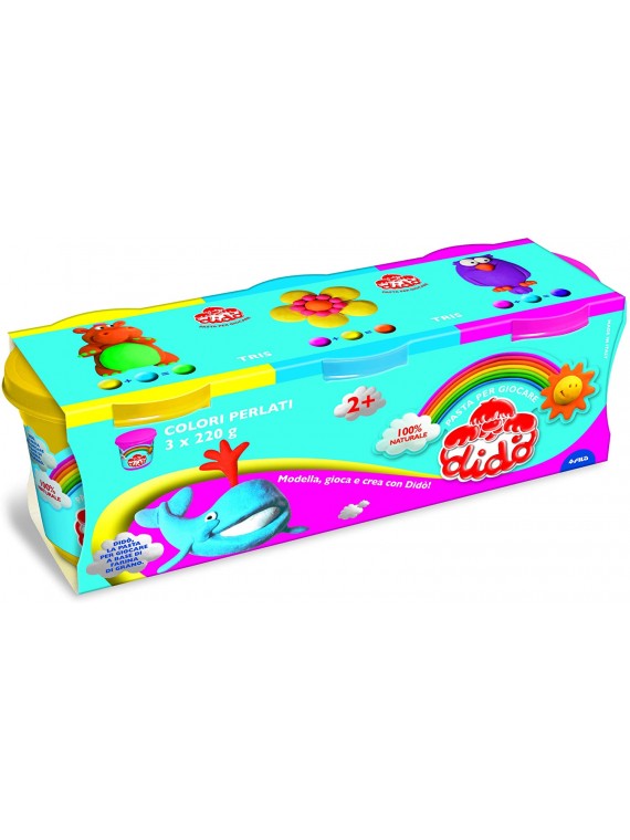 CR-PLASTILINA DIDO 3VASETTI...