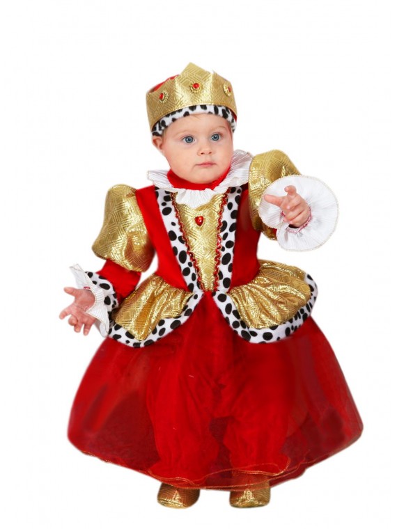 COSTUME PICCOLA REGINA...
