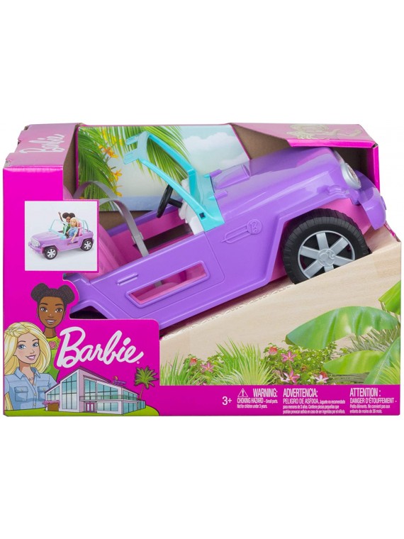F-BARBIE:AUTO JEEP DA SPIAGGIA