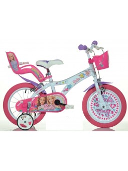 BICI 16 BARBIE BIANCO VIOLA...
